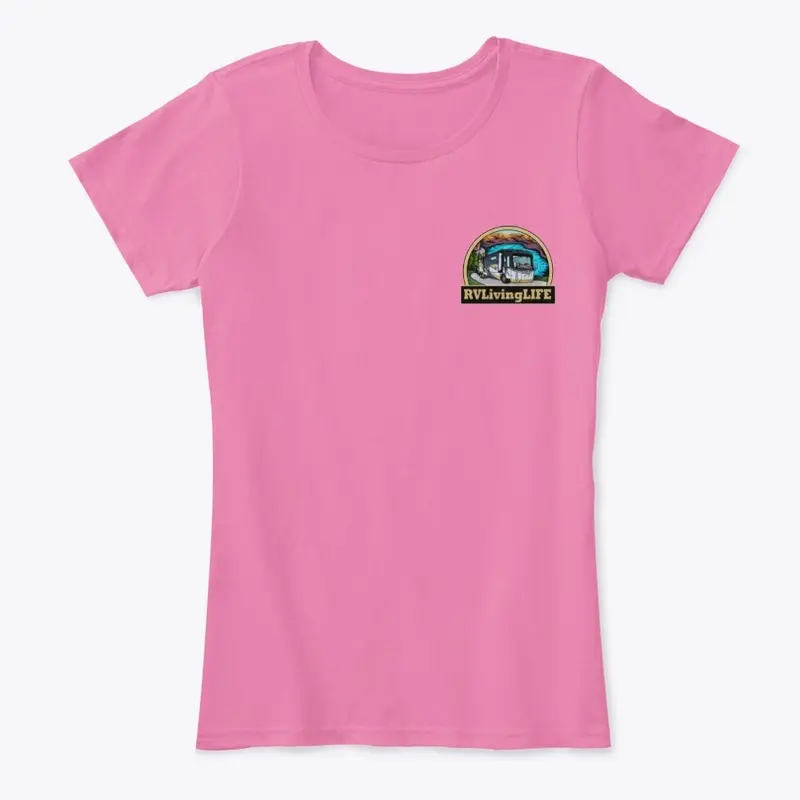 Women's Comfort T-Shirt Double Logo